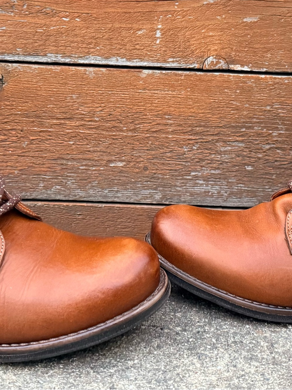 Taos Cutie Boots Women 41 /10-10.5 Casual Lace Up & Zip Ankle Boot Brown Leather - Picture 4 of 10